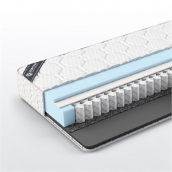 Матрас Карбон "Фемели" + наматрасник 11893