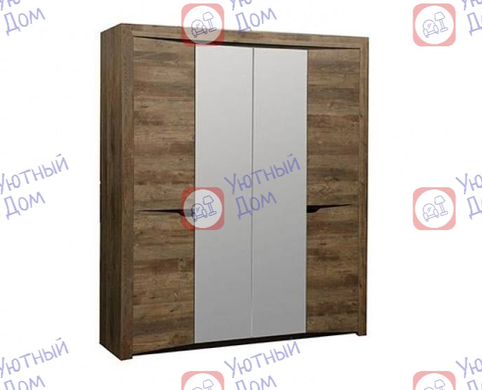 Шкаф четырехстворчатый Q101103