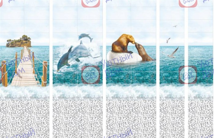 Панель ПВХ R101124